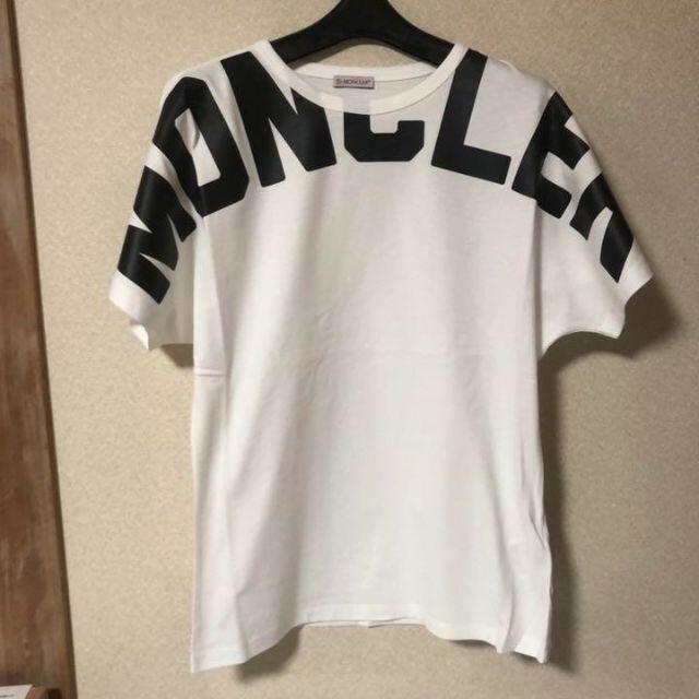 MONCLER(モンクレール)のMONCLER モンクレール　ロゴTシャツ サイズM レディースのトップス(Tシャツ(半袖/袖なし))の商品写真