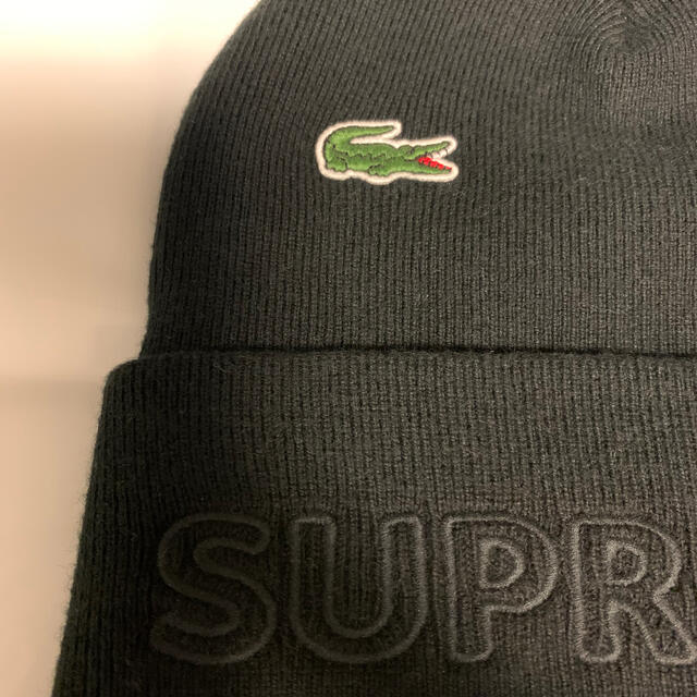 Supreme - 中古Supreme × LACOSTE Beanie ラコステ ビーニーの通販 by ...