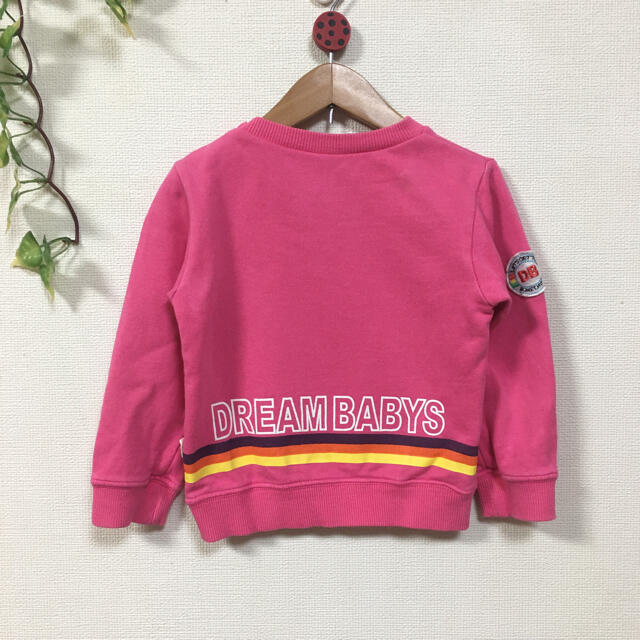 DREAMBABYS(ドリームベイビーズ)のDREAM BABYS　ベビードール  スウェット　トップス　80 キッズ/ベビー/マタニティのベビー服(~85cm)(トレーナー)の商品写真