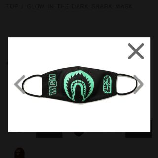 アベイシングエイプ(A BATHING APE)のGLOW IN THE DARK SHARK MASK(その他)