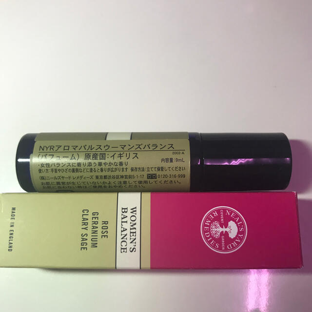 NEAL'S YARD(ニールズヤード)のニールズヤード アロマパルス ウーマンズバランス(9ml) コスメ/美容のボディケア(制汗/デオドラント剤)の商品写真