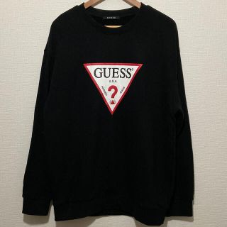 ゲス(GUESS)のGUESS スウェット　ゲス　ビッグロゴ　トレーナー　良好　ゆるだぼ(スウェット)