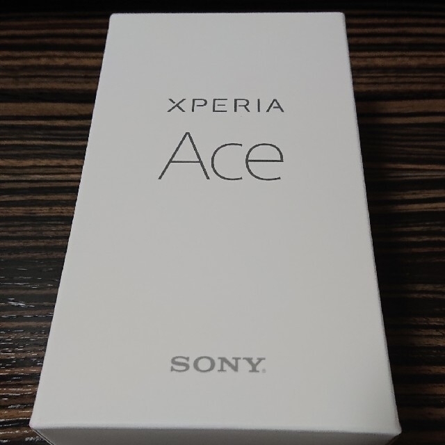 スマートフォン/携帯電話【未使用新品】Xperia Ace SIMフリー white SONY