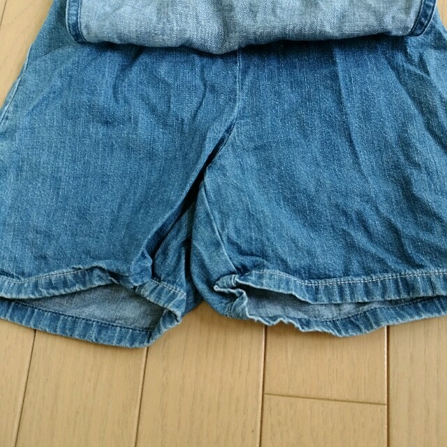 Ralph Lauren(ラルフローレン)のデニム短パン キッズ/ベビー/マタニティのキッズ服女の子用(90cm~)(スカート)の商品写真