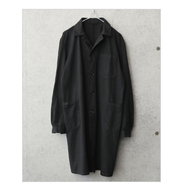 Maison Martin Margiela(マルタンマルジェラ)のチェコ軍　ワークコート　黒染め　ミリタリー メンズのジャケット/アウター(ステンカラーコート)の商品写真