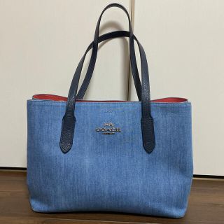 コーチ(COACH)のコーチ　肩がけ　デニム　バッグ(トートバッグ)