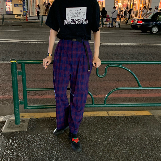 全店販売中 ファセッタズム facetasm チェックパンツ econet.bi