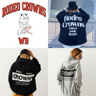 ロデオクラウンズワイドボウル(RODEO CROWNS WIDE BOWL)のRODEO CROWNSあれにこれに(パーカー)