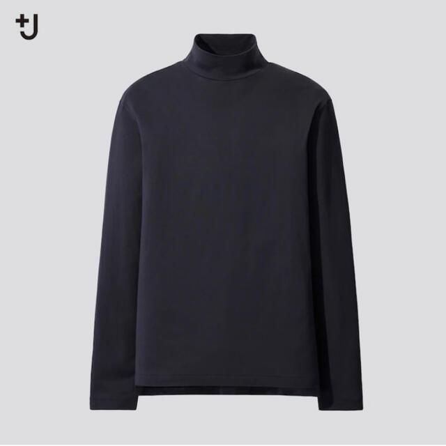 UNIQLO(ユニクロ)のUNIQLO ジルサンダー スーピマコットンモックネックT メンズのトップス(ニット/セーター)の商品写真