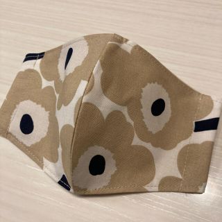 マリメッコ(marimekko)のモカ♡様専用☆ 2点　立体　インナーマスク　ベージュ　小さめサイズ　(その他)