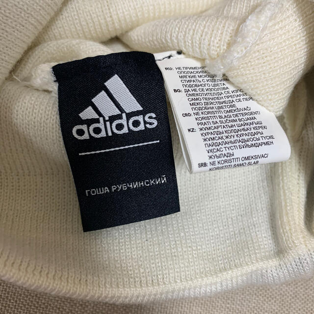 adidas(アディダス)のゴーシャxアディダス　ニット帽　ビーニー メンズの帽子(ニット帽/ビーニー)の商品写真