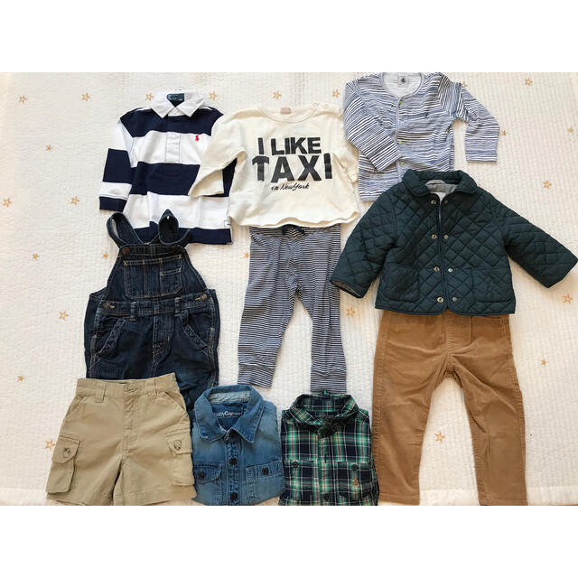 PETIT BATEAU(プチバトー)の【nasu様専用】新品含む　男の子80〜90 まとめ売り80 キッズ/ベビー/マタニティのベビー服(~85cm)(ジャケット/コート)の商品写真