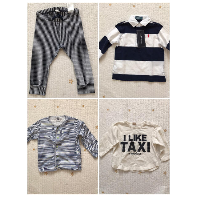 PETIT BATEAU(プチバトー)の【nasu様専用】新品含む　男の子80〜90 まとめ売り80 キッズ/ベビー/マタニティのベビー服(~85cm)(ジャケット/コート)の商品写真