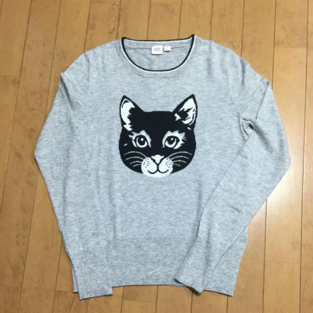 GAP(ギャップ)のギャップGAPネコニットプルオーバー長袖 レディースのトップス(ニット/セーター)の商品写真