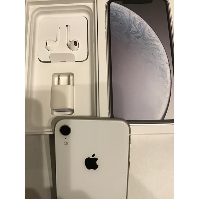 iPhone XR 本体 ホワイト 64GB simフリー iPhone XR 本体 ホワイト 64GB simフリー