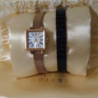 ノジェス(NOJESS)の☆稼働中☆ノジェス・NOJESS　 腕時計　ベルト2種セット (ベルト幅8mm)(腕時計)