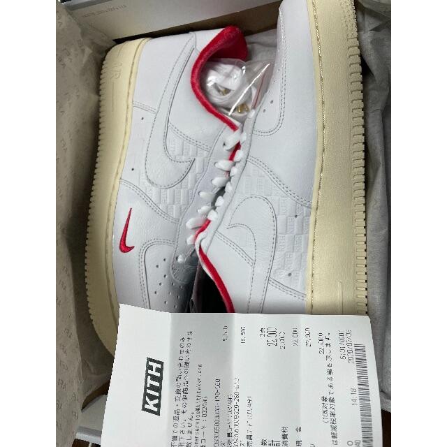 スニーカー正規品 KITH x NIKE AIR FORCE 1 LOW Size 10