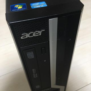 エイスース(ASUS)のジャンク acer Veriton X4620G  パソコン i5 2500k(デスクトップ型PC)