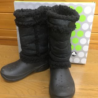 クロックス(crocs)のcrocs ムートンブーツ　21-22(ブーツ)