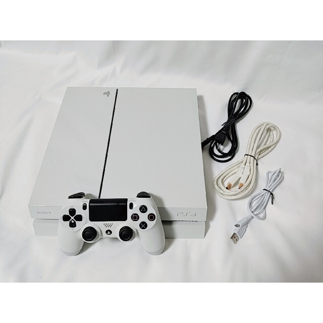 PS4 グレイシャーホワイトCUH-1100A 500GB美品