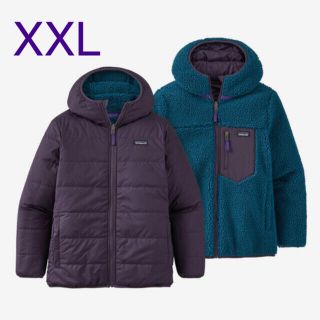 パタゴニア(patagonia)のパタゴニア ボーイズ リバーシブルレディフレディフーディー 新品 XXL(ブルゾン)