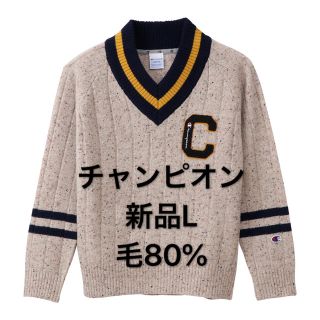 チャンピオン(Champion)の新品L チャンピオン GOLF  ウィメンズ ウール　セーター(ウエア)