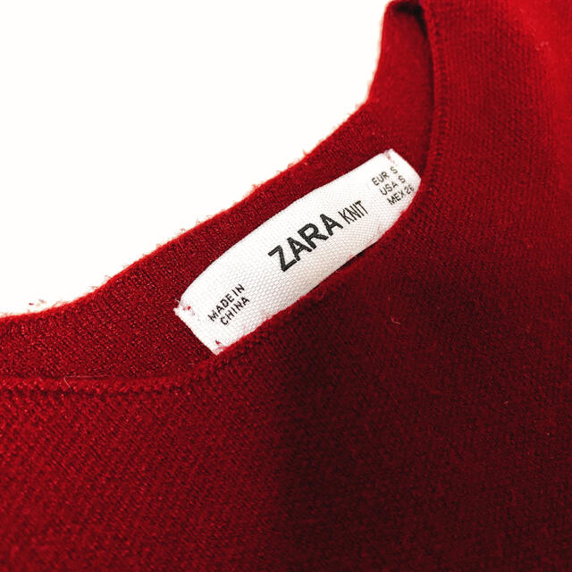 ZARA(ザラ)の【専用】 ZARA KNIT 二次会　ワンピース　美品 レディースのワンピース(ひざ丈ワンピース)の商品写真