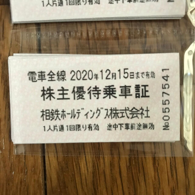 ディズニーコレクション 相鉄線 株主優待 乗車証 8枚 12/15期限 - 通販 ...