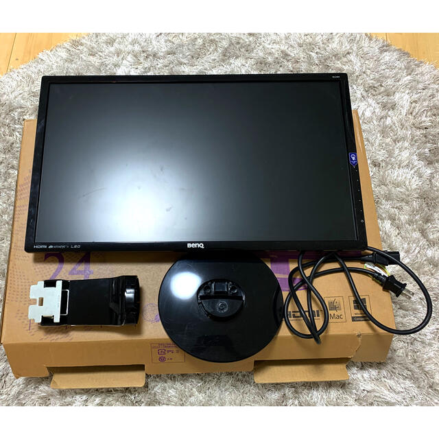 値下げ【BenQ 】モニター ディスプレイ GL2460HM 24㌅PC/タブレット