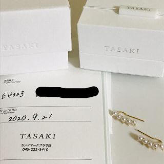 タサキ(TASAKI)の【12/9まで限定お値下げ】TASAKI デインジャー ピアス (ピアス)