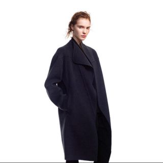 ジルサンダー(Jil Sander)のUNIQLO ＋J カシミヤブレンドノーカラーコート(ノーカラージャケット)