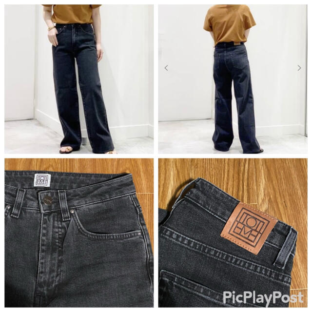 DEUXIEME CLASSE(ドゥーズィエムクラス)のTOTEME FLAIR DENIM 25 レディースのパンツ(デニム/ジーンズ)の商品写真