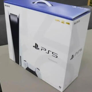 プレイステーション(PlayStation)のPS5 本体 ディスクドライブ搭載 新品(家庭用ゲーム機本体)