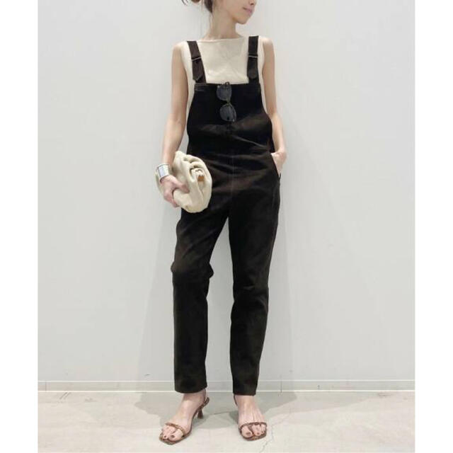 L'Appartement Raw+SUEDE OVERALLS オールインワン