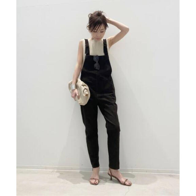 L'Appartement Raw+SUEDE OVERALLS オールインワン