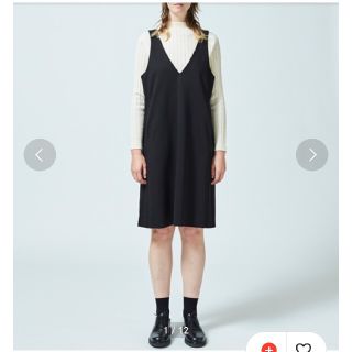 フレッドペリー(FRED PERRY)の☆最終値下☆【FRED PERRY】☆美品☆Vネックワンピース(ひざ丈ワンピース)