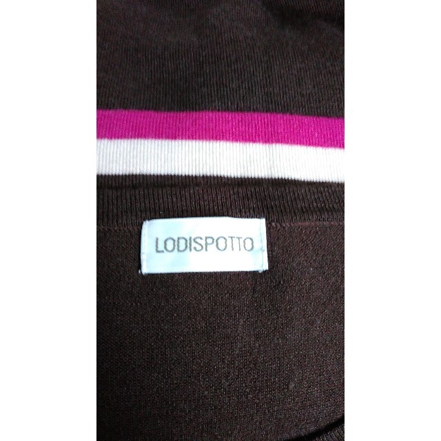 LODISPOTTO(ロディスポット)のLODISPOTTOブラウンのチュニック　ワンピース レディースのトップス(チュニック)の商品写真