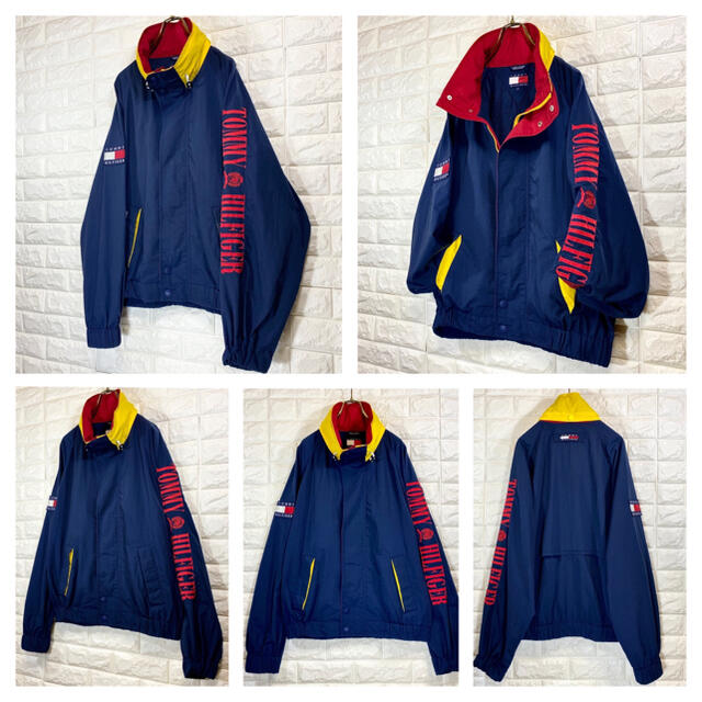 TOMMY HILFIGER(トミーヒルフィガー)の【極美品】トミー ヒルフィガー セーリングジャケット／ナイロンジャケット90s メンズのジャケット/アウター(ナイロンジャケット)の商品写真