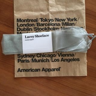 アメリカンアパレル(American Apparel)のアメアパ シューレース(その他)