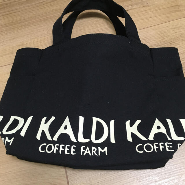 KALDI(カルディ)のカルディ　トートバッグ　黒 レディースのバッグ(エコバッグ)の商品写真