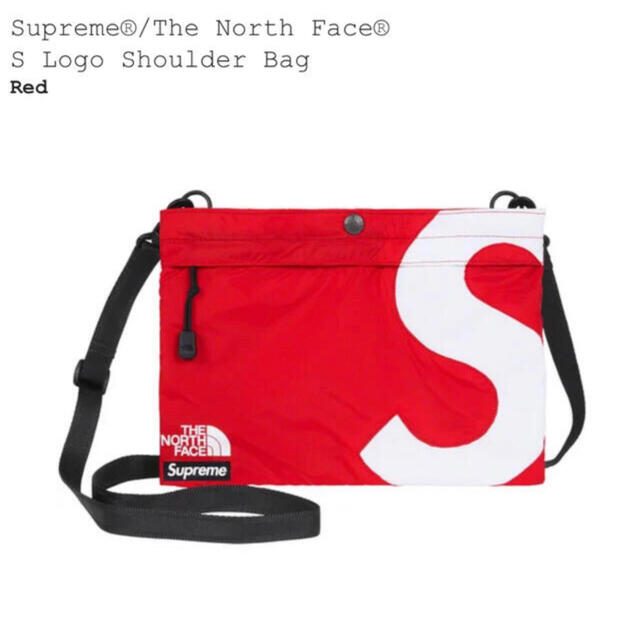 2024最新製品 Supreme the north face shoulder bag Red ショルダーバッグ