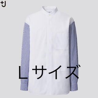 ユニクロ(UNIQLO)のスーピマコットン オーバーサイズシャツ　+J JIL SANDER UNIQLO(シャツ)