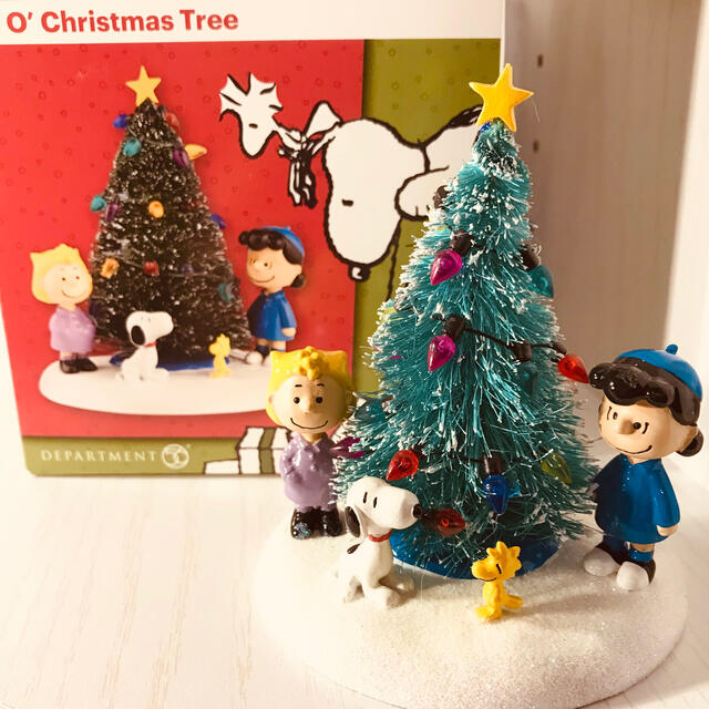 PEANUTS(ピーナッツ)のDepartment 56【新品】PEANUTS クリスマスフィギュア 2020 インテリア/住まい/日用品のインテリア小物(置物)の商品写真