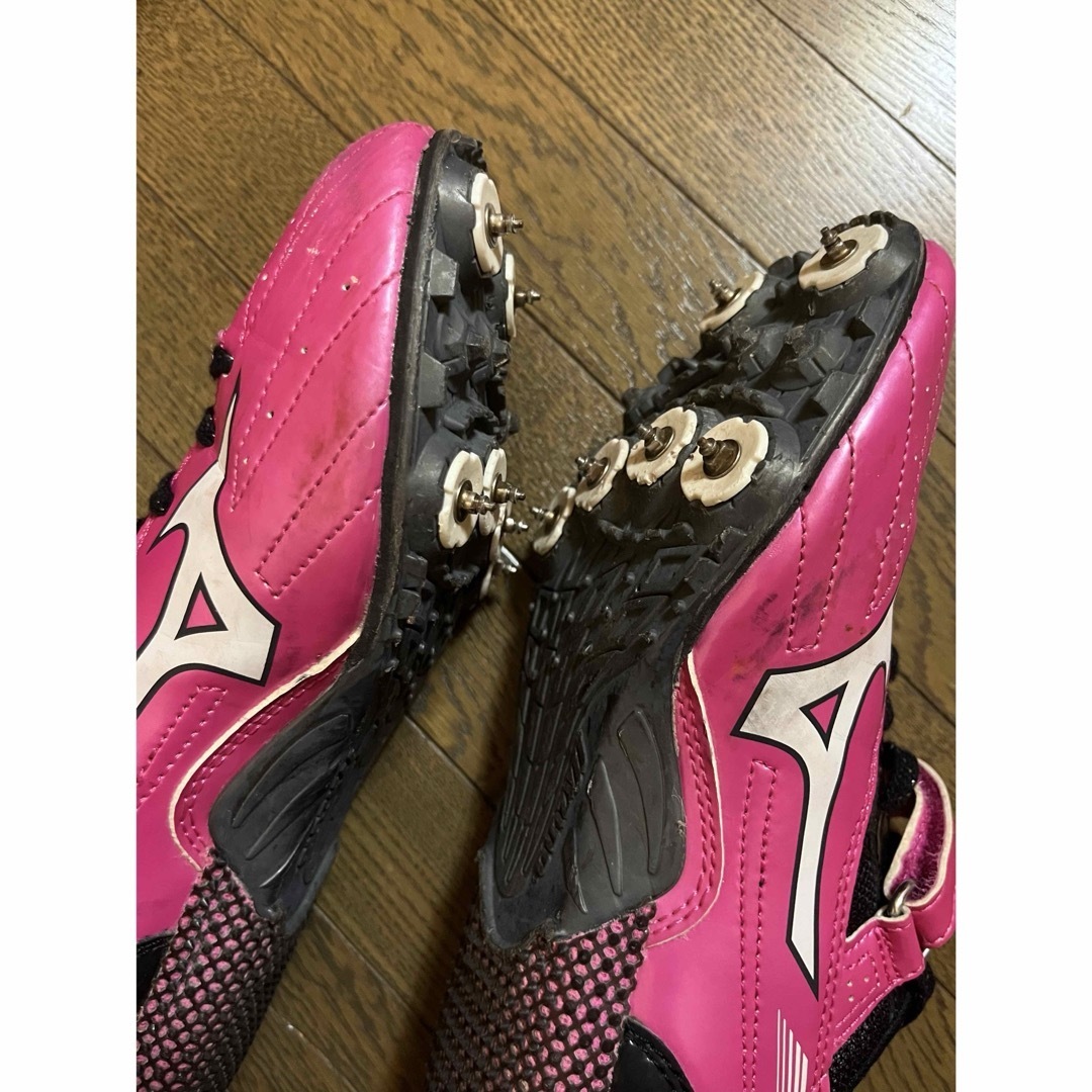 MIZUNO - ミズノ 陸上用 スパイク ピンクの通販 by eve's shop MIZUNO - ミズノ 陸上用 スパイク ピンクの通販 by eve's shop