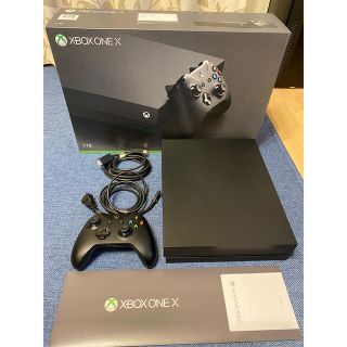 エックスボックス(Xbox)のちーもも様専用　Microsoft XBOX ONE X 1TB(家庭用ゲーム機本体)