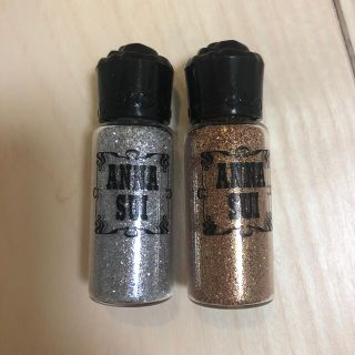 アナスイ(ANNA SUI)の新品未使用　アナスイ　カラーパウダー　グリッター　ラメ　2本セット(アイシャドウ)