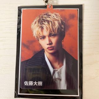 エグザイル トライブ(EXILE TRIBE)の佐藤大樹 フォトキーホルダー(アイドルグッズ)