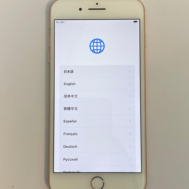 iPhone 8 Plus 256GB SIMフリー ゴールドスマートフォン/携帯電話