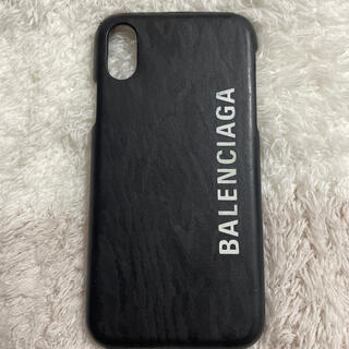 バレンシアガ(Balenciaga)のiphone XS / X ケース　バレンシアガ　BALENCIAGA(iPhoneケース)