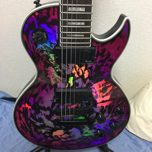 7弦ギター レスポールタイプ Hologram Pink ソフトケース付属の通販 By 恭介 ラクマ 7弦ギター レスポールタイプ Hologram Pink ソフトケース付属の通販 By 恭介 ラクマ